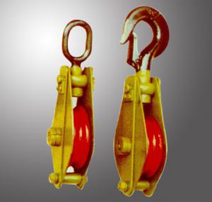 單輪閉口吊鉤或鏈環型滑車